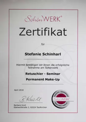  Retuschier-Seminar Permanent Make-up
